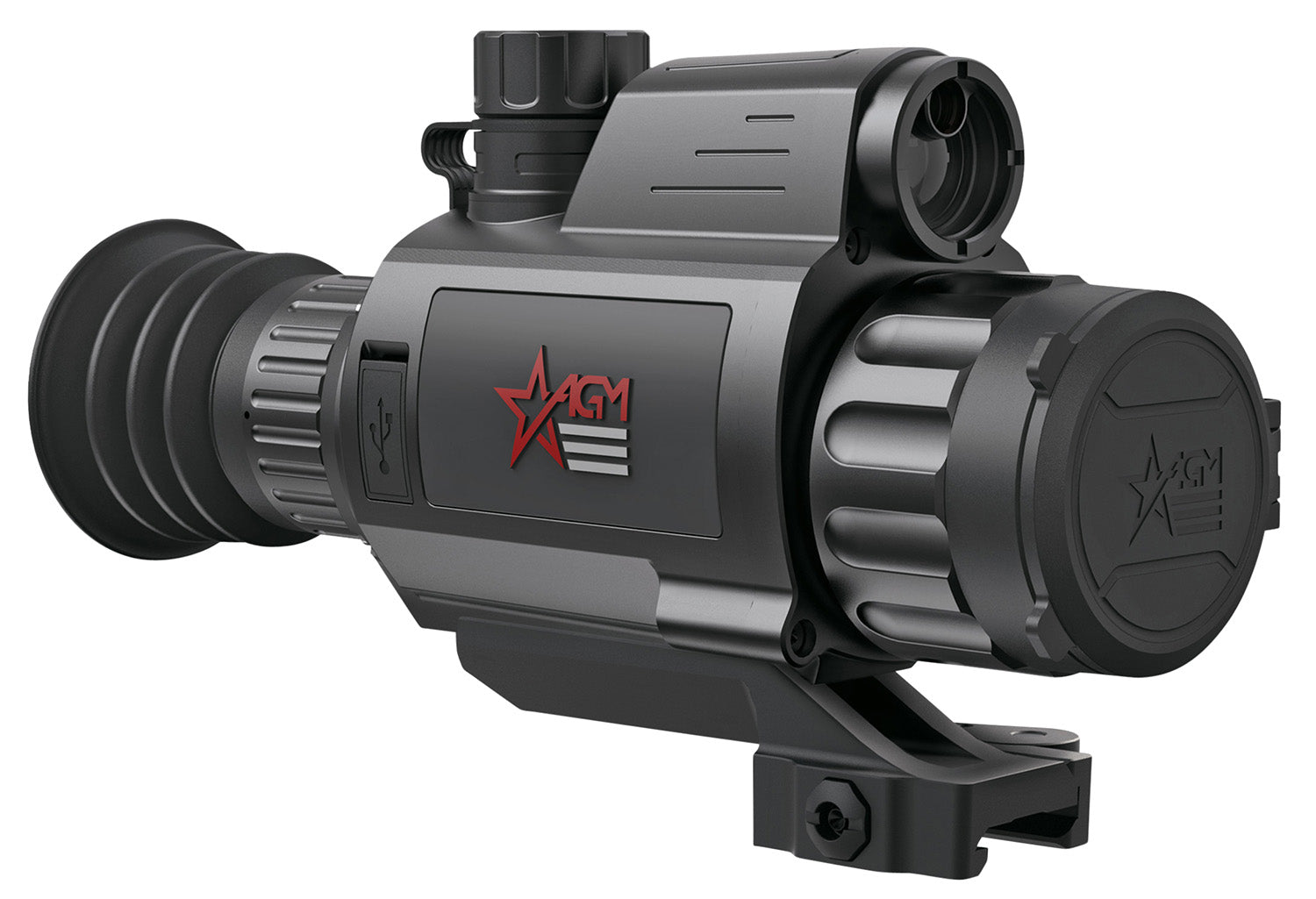 AGM Global Vision Varmint LRF TS50-384 Thermal Hand Held/Mountable Scope Black 4-32x 50mm 384x288 50Hz with Laser Rangefinder