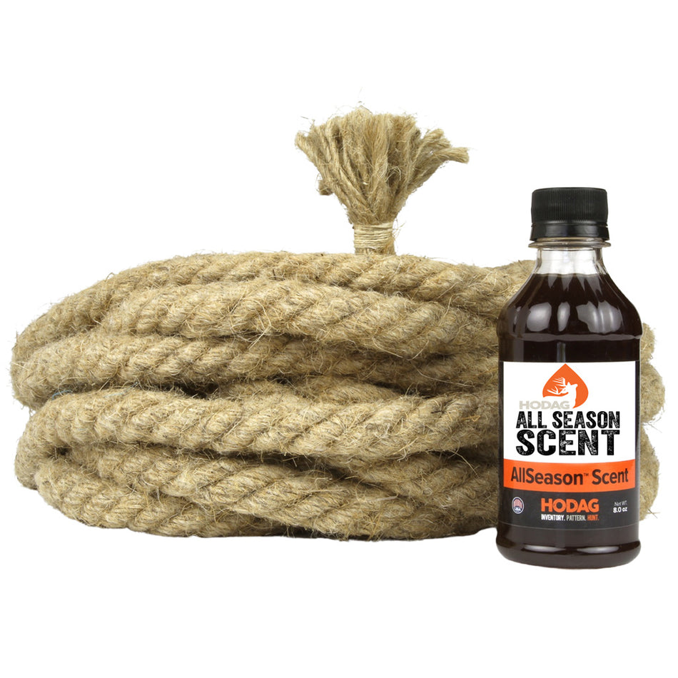 HODAG HempScent Natural Hemp Fiber Scent Rope System for Deer Hunting