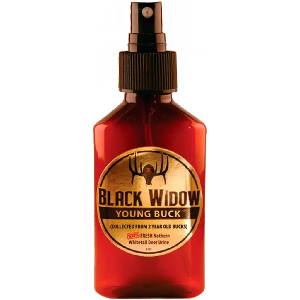 Black Widow Young Buck Deer Scent 3 oz with Tarsal and Interdigital Gland Secretions