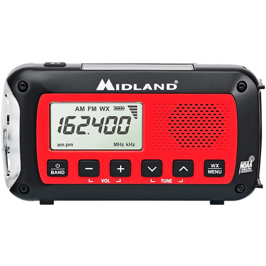 Midland ER40 Dynamo Crank Emergency Radio AM/FM/NOAA 2600mAh Battery