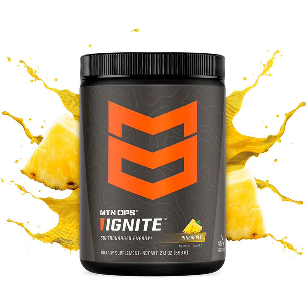 MTN OPS Ignite Pineapple Energy Supplement Tub