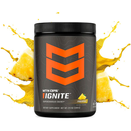 MTN OPS Ignite Pineapple Energy Supplement Tub