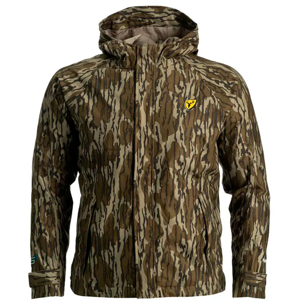 Blocker Drencher Waterproof Hunting Jacket w/Hood MO Bottomlands Large