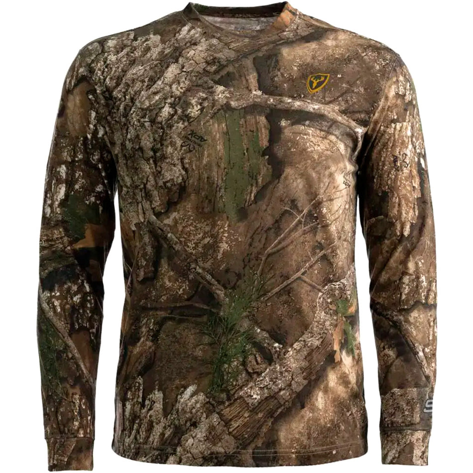 Blocker Shield Series Fused Cotton Long Sleeve Shirt Realtree APX 3X-Large