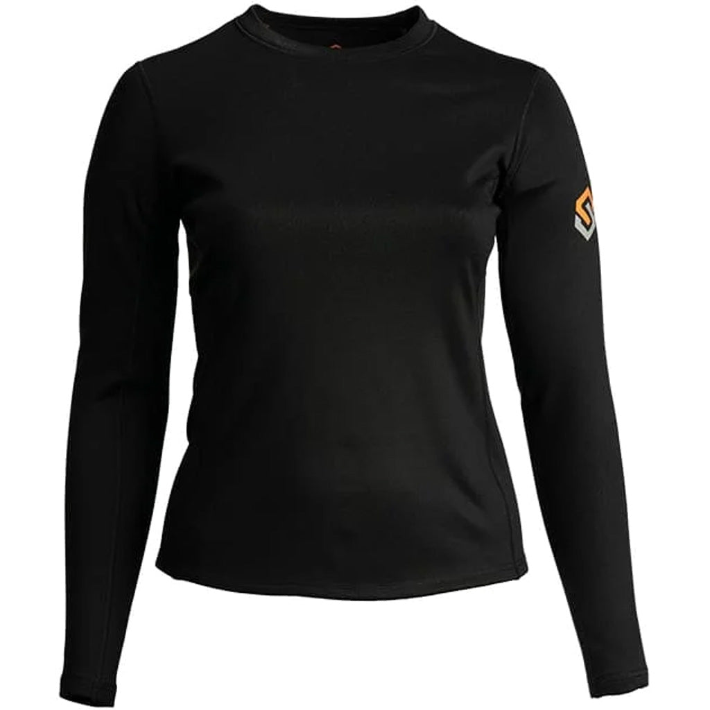 ScentLok Women's ClimaFleece BaseSlayer Hunting Top Black Large
