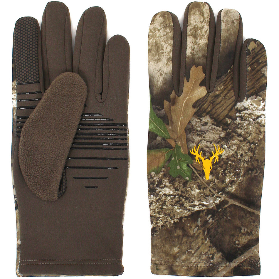 Hot Shot Hawktail Stretch Fleece Glove Medium Realtree APX