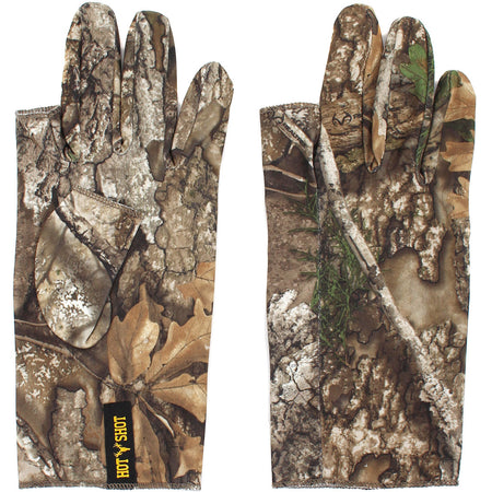 Hot Shot Copperhead Stretch Fingerless Glove OSFM Realtree APX