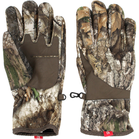 Hot Shot Trooper Leather Palm Hunting Glove Large Realtree APX
