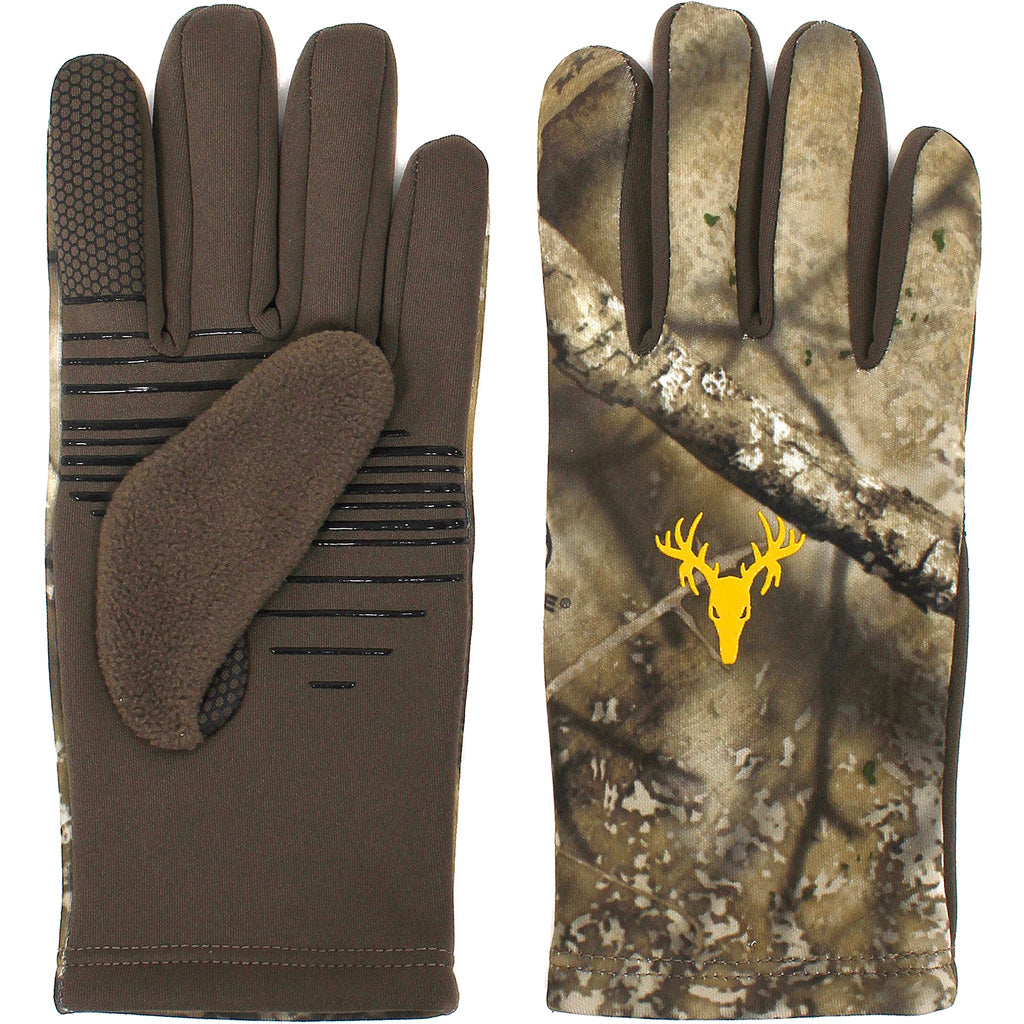 Hot Shot Youth Hawktail Stretch Glove OSFM Realtree APX