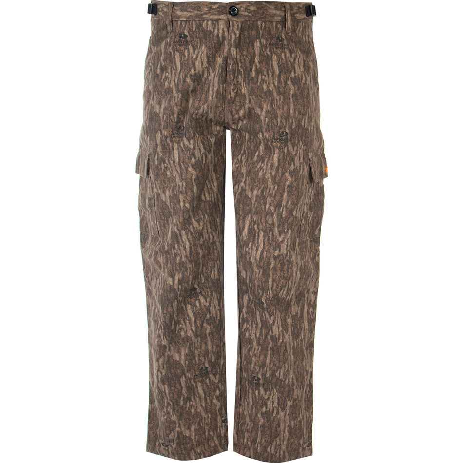 Habit Men's Bear Cave 6 Pocket Camo Pant Large - Mossy Oak New Bottomland