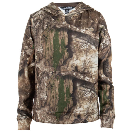 Habit Youth Summit Park Performance Hoodie Small - Realtree APX Camo