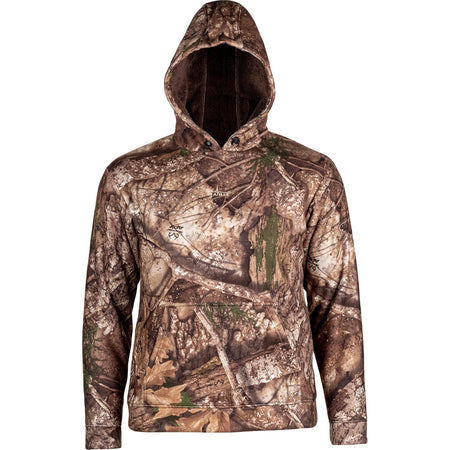 Habit Men's Bow String Sherpa Hoodie Large - Realtree APX Camo