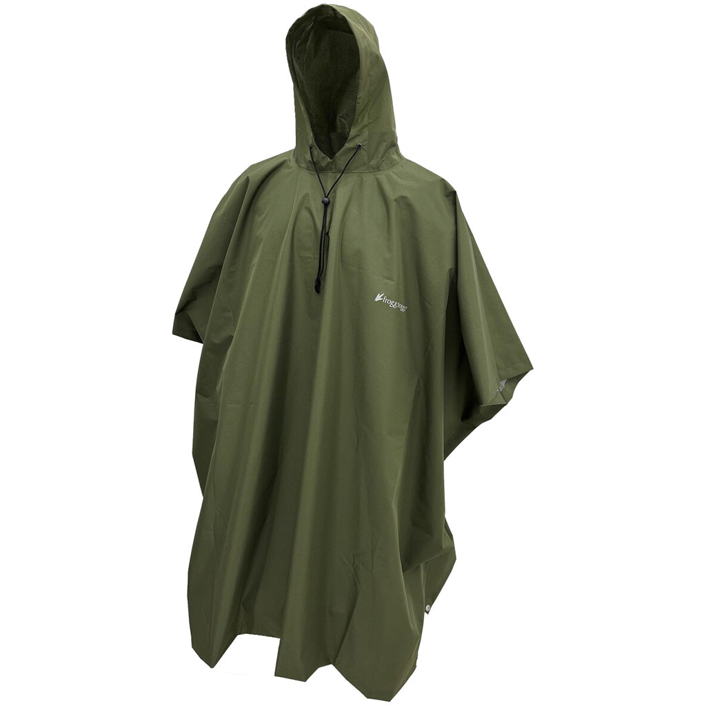 Frogg Toggs Waterproof Poncho Tarp Army Green One Size