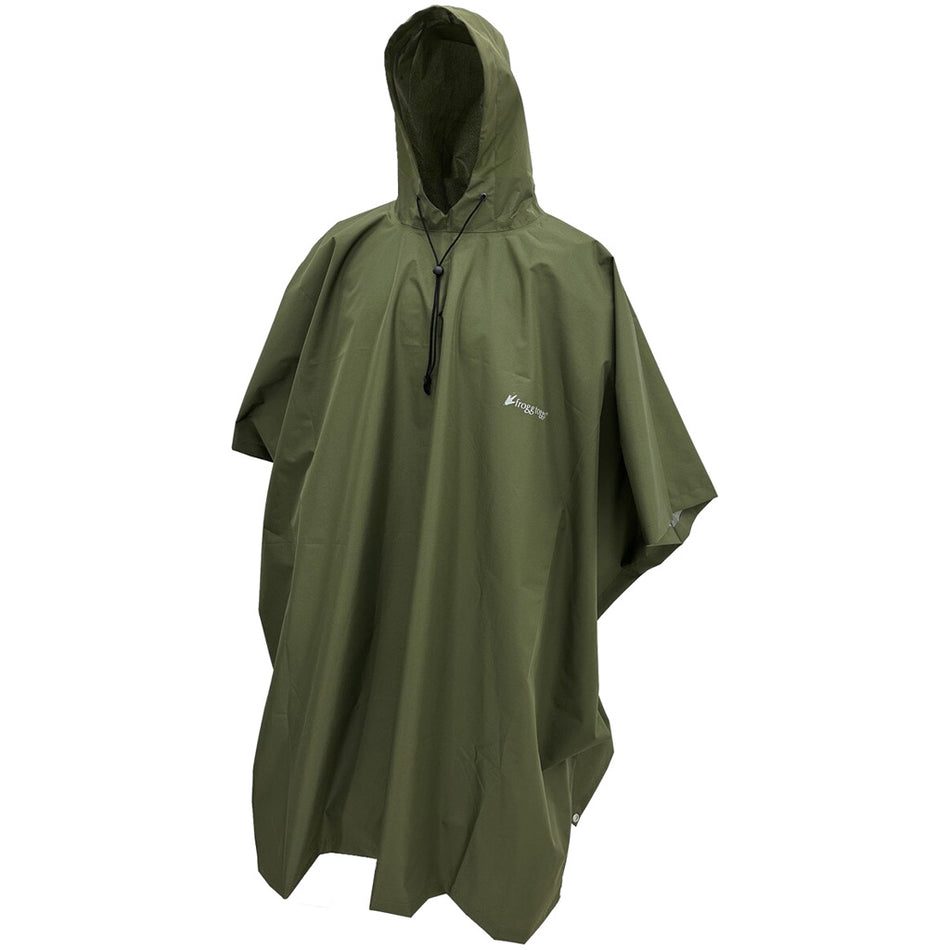 Frogg Toggs Waterproof Poncho Tarp Army Green One Size