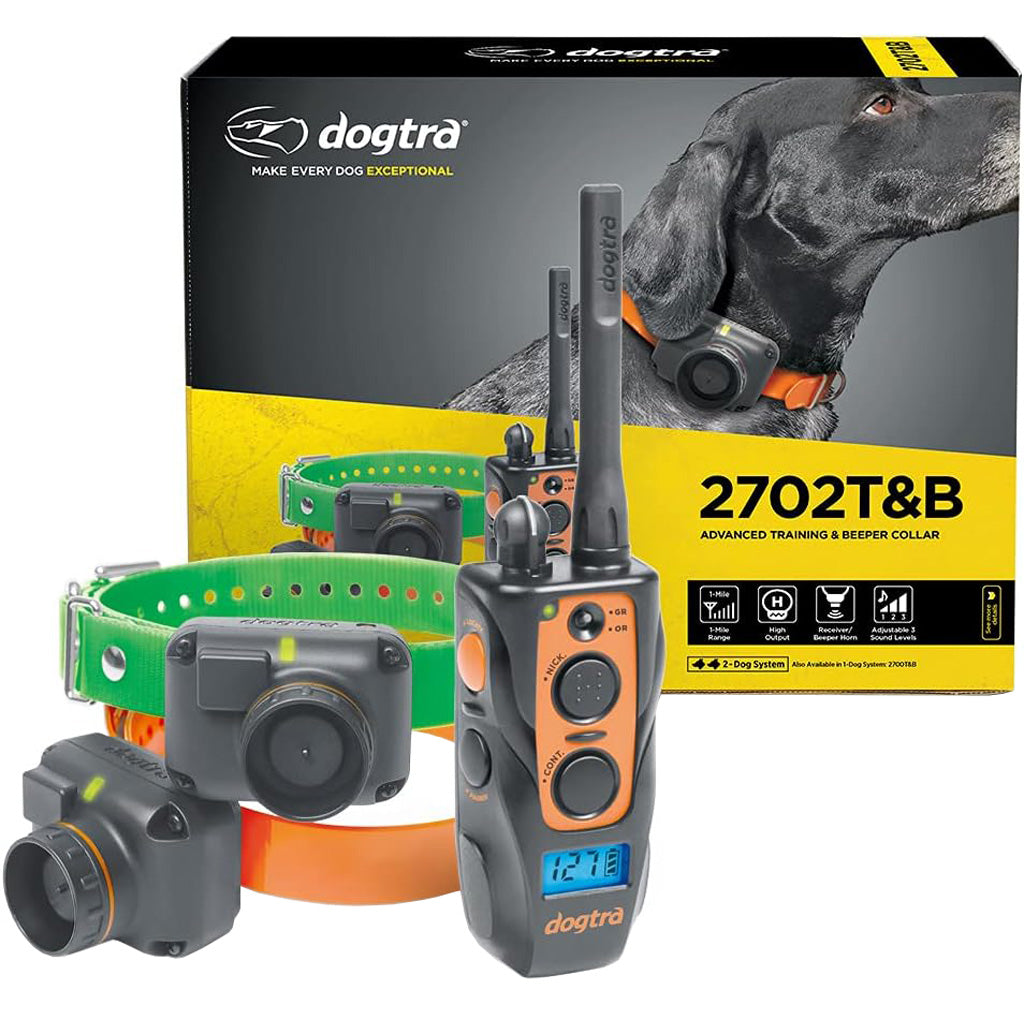 Dogtra 2702T&B E-Collar 2-Dog Training and Tracking System
