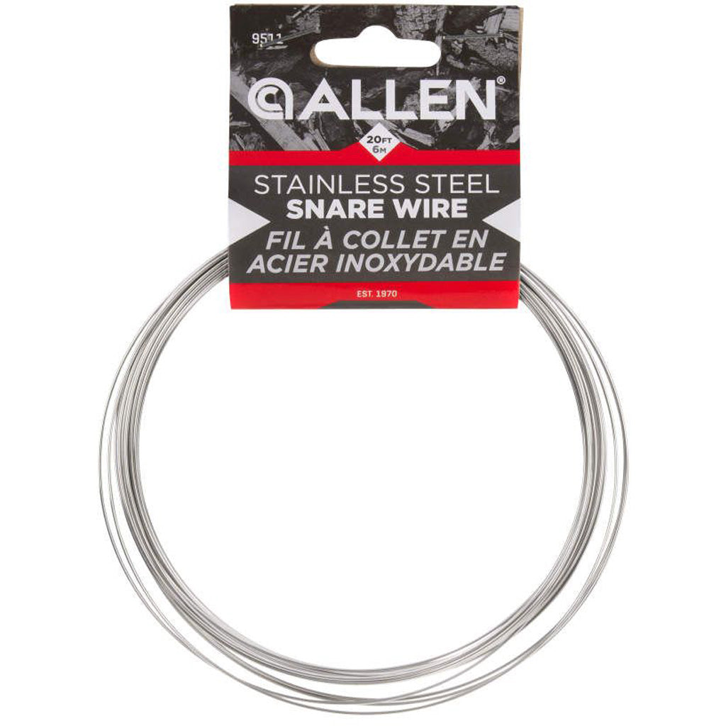 Allen Stainless Steel Snare Wire 20 Feet