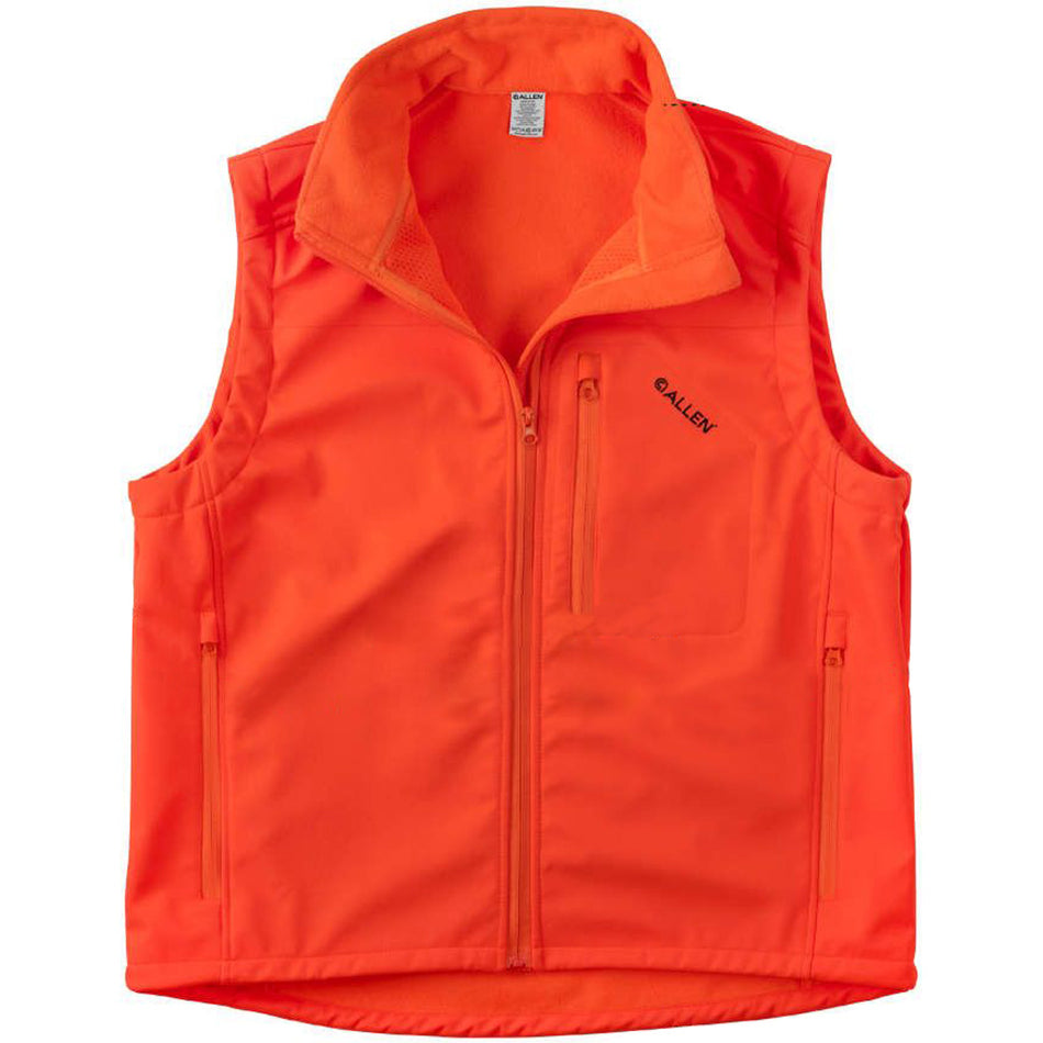Allen Softshell Blaze Orange Hunting Vest XL