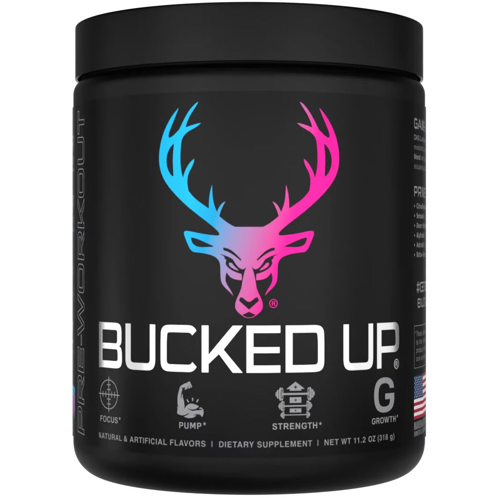 Bucked Up Pre-Workout Miami Flavor 30 Serving Tub