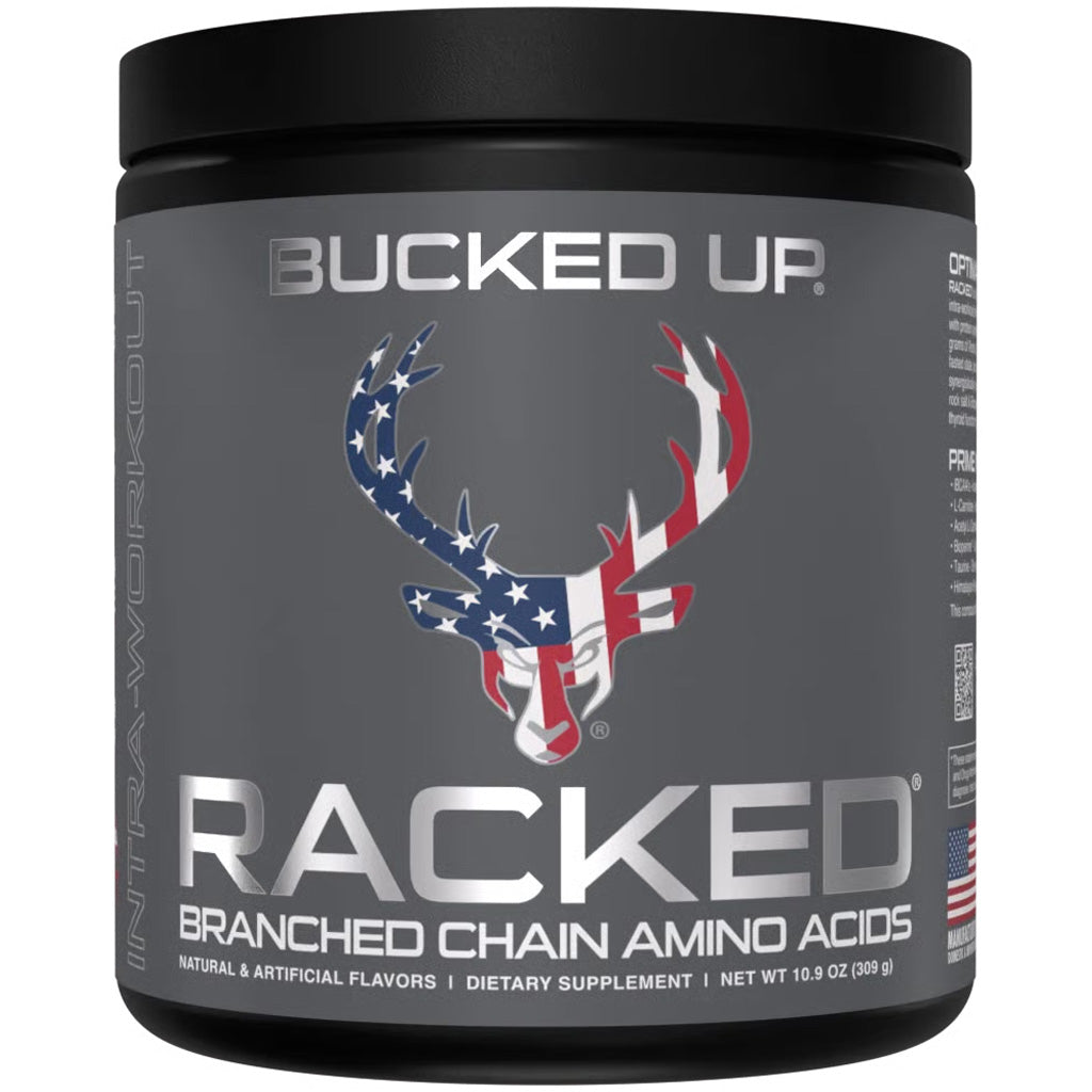 Bucked Up Racked BCAA Rocket Pop Flavor 30 Serving Tub