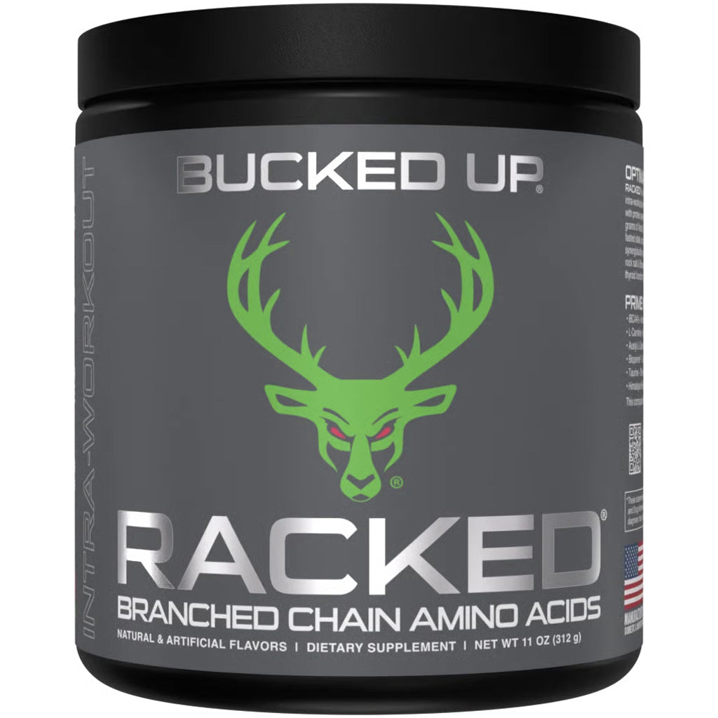 Bucked Up Racked BCAA Watermelon Flavor 30 Serving Tub