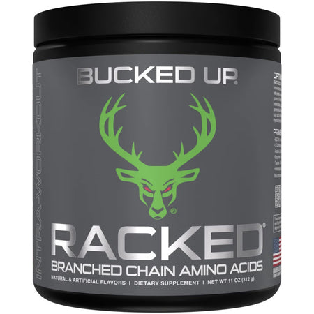 Bucked Up Racked BCAA Watermelon Flavor 30 Serving Tub