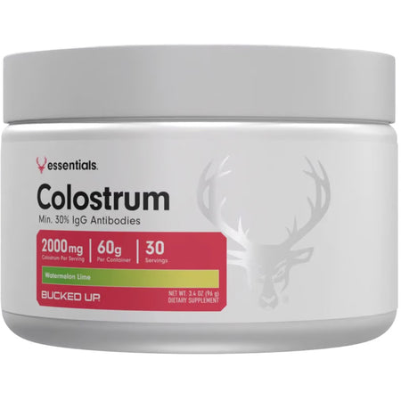 Bucked Up Colostrum Antibody Supplement Melon Lime 30 Serving Tub