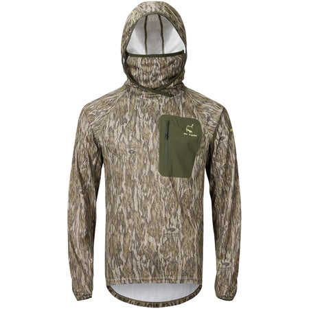 Drake Ol' Tom Early Bird Gator Hoodie Mossy Oak Bottomland Medium