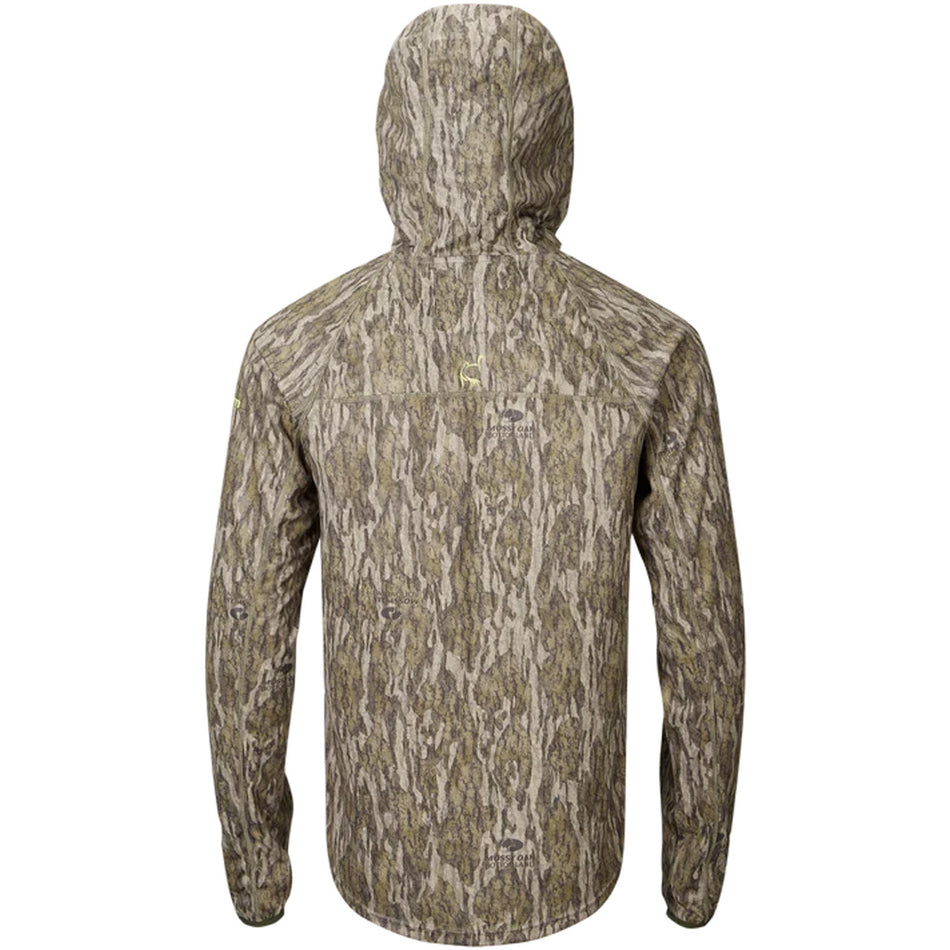 Drake Ol' Tom Early Bird Gator Hoodie Mossy Oak Bottomland Large