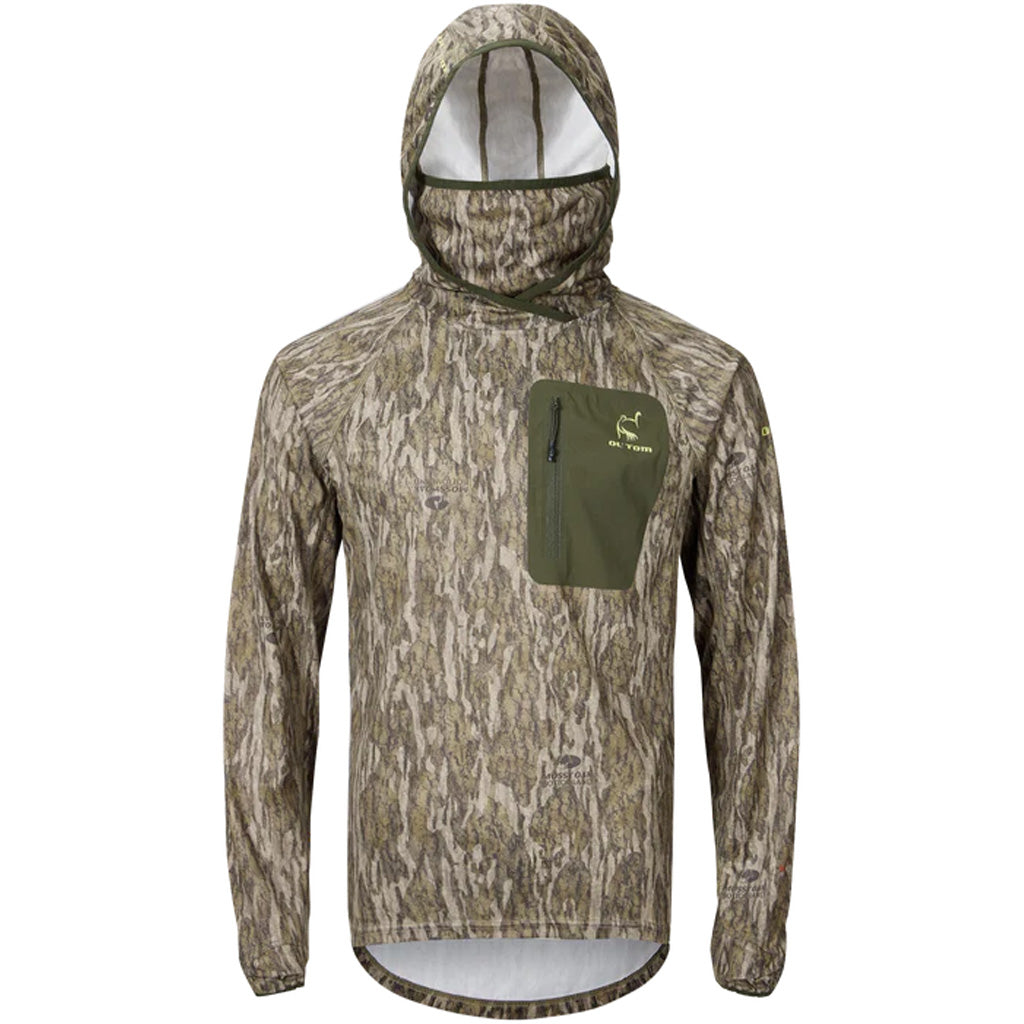 Drake Ol' Tom Early Bird Gator Hoodie Mossy Oak Bottomland XLarge