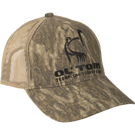 Drake Ol' Tom Camo Mesh Back Logo Cap MO Bottomland OSFM