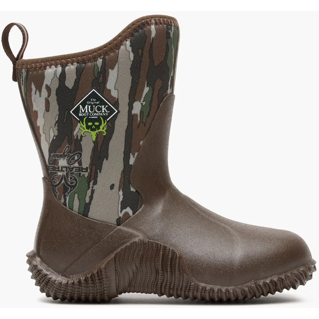 Muck Youth Bone Collector Hale Boot Realtree Original Size 5