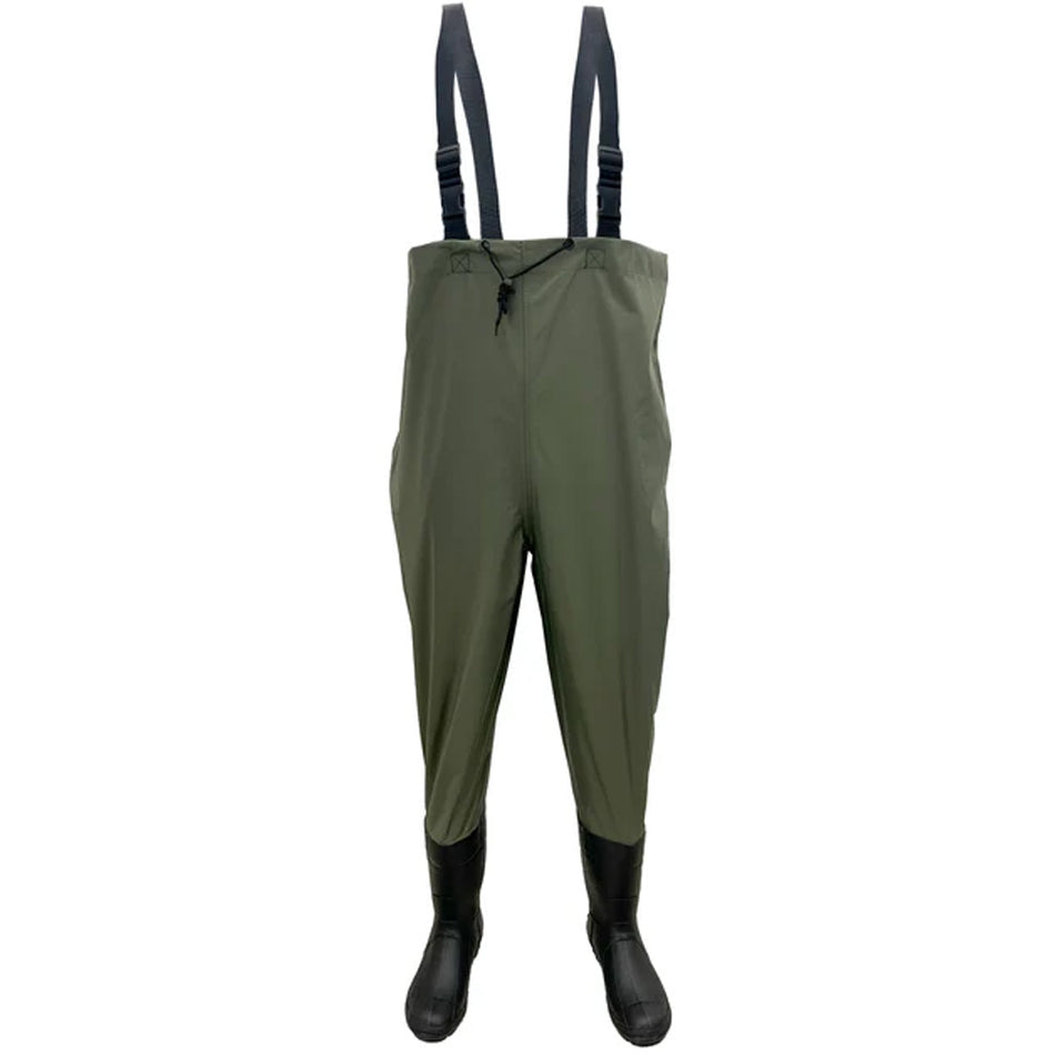 Frogg Togg Cascades v3 Lug Sole Chest Wader Forest Green Size 11