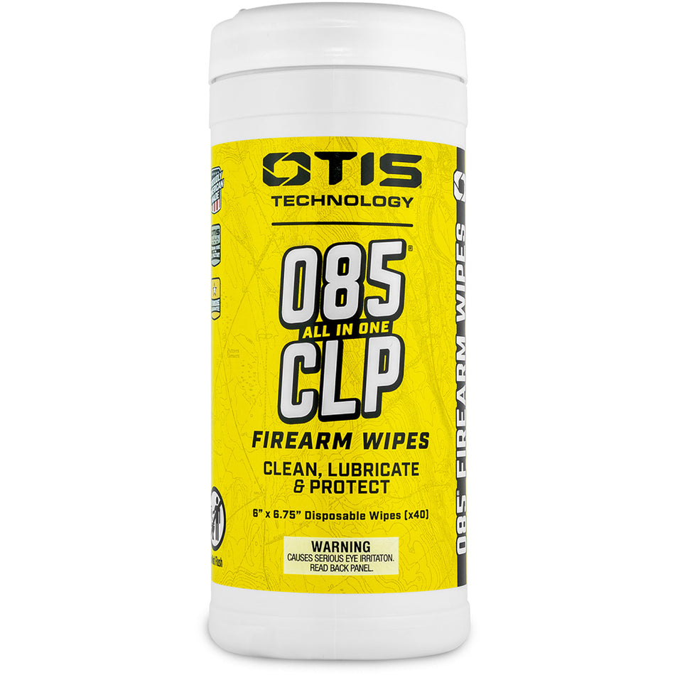 Otis Technology O85 CLP Wipes 40-Count Pop-Up Canister IP-40C-085