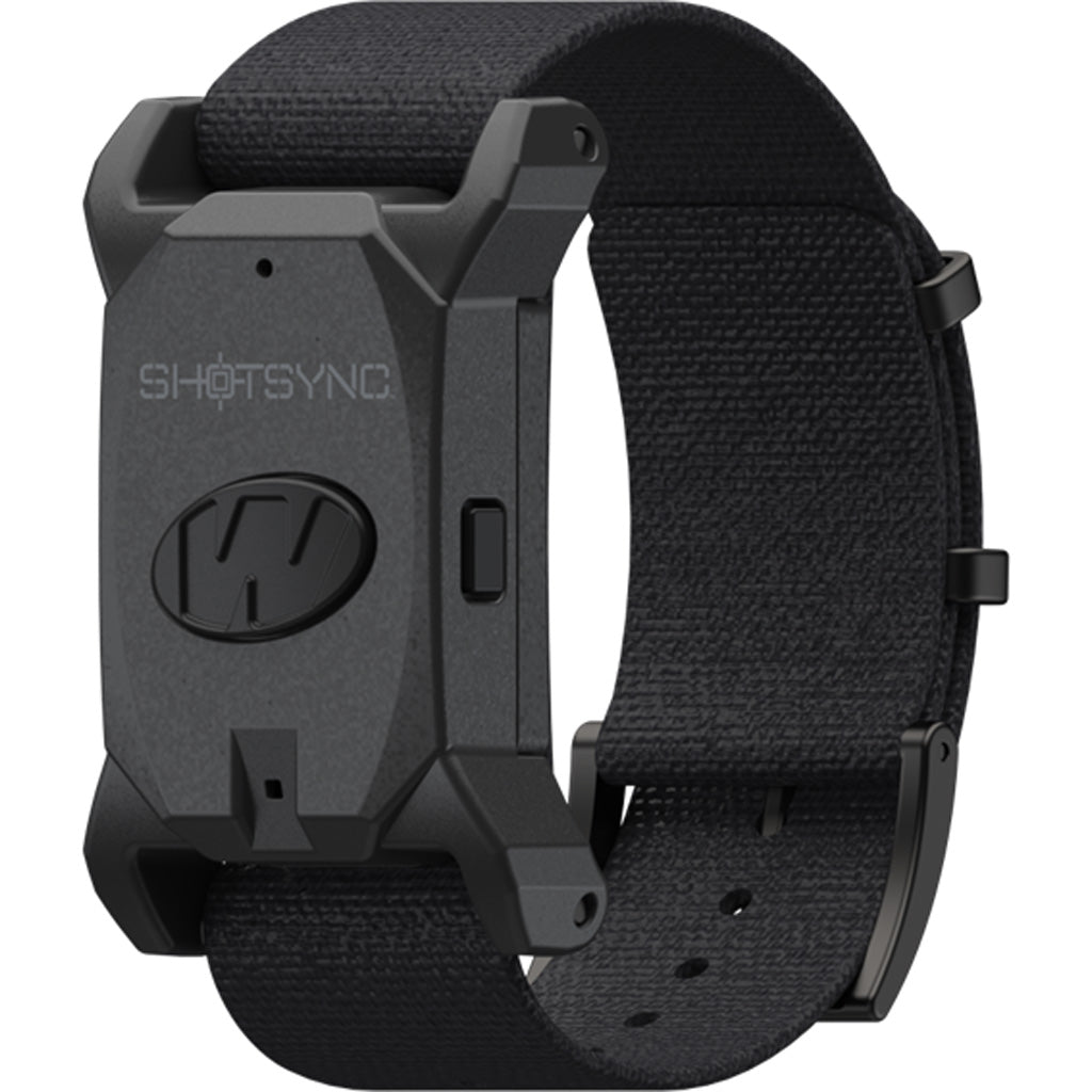 Walker's SHOTSYNC Wearable Shot Timer with Bluetooth 5.2, Compatible with Walker's App, Black GWP-ACCEL