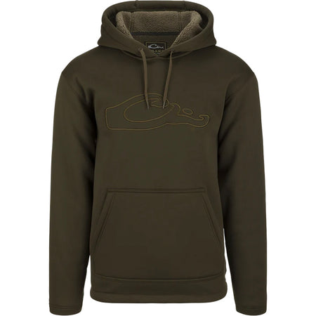 Drake Silencer Hoodie Green Timber XL