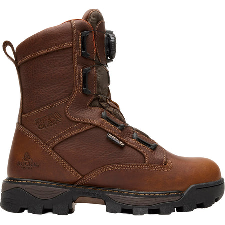 Rocky Bearclaw HD Hunting Boot 9" Brown 800g Size 10