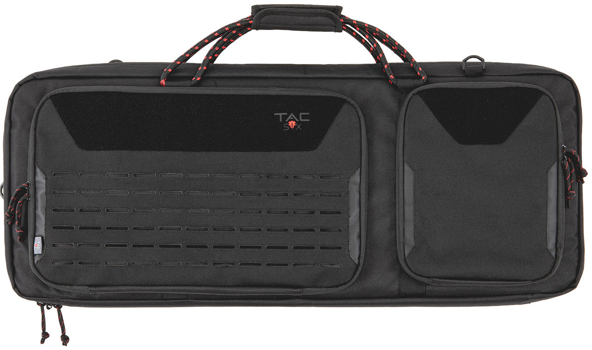 Tac Six 10829 Squad 32" Tactical Rifle Case Black 600D Polyester
