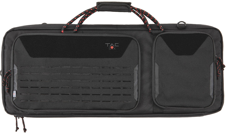 Tac Six 10829 Squad 32" Tactical Rifle Case Black 600D Polyester
