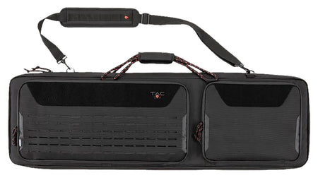 Tac Six 10836 Squad 42" Tactical Rifle Case Black 600D Polyester