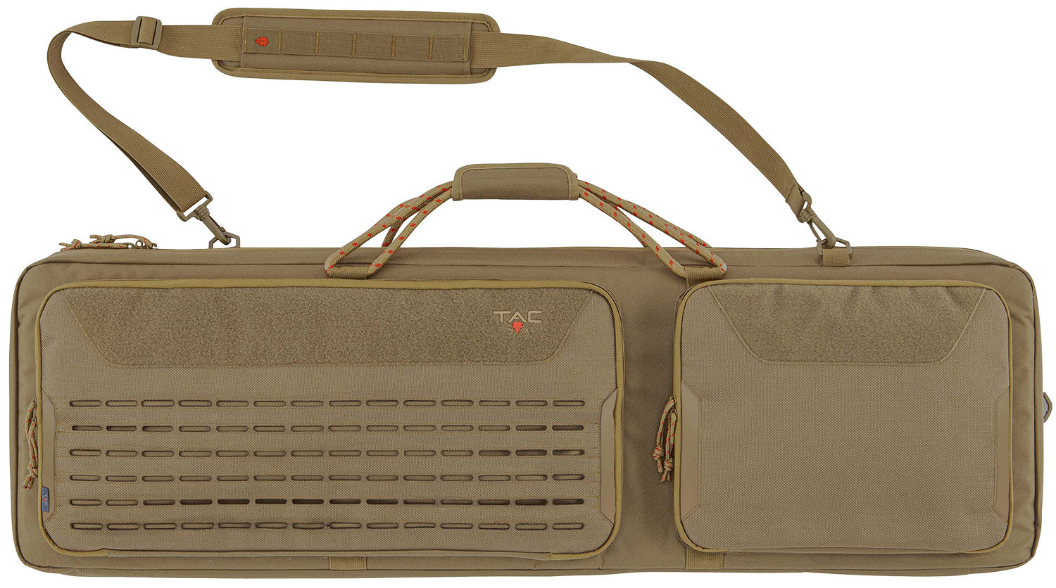 Tac Six 10837 Squad 42" Tactical Rifle Case Coyote 600D Polyester