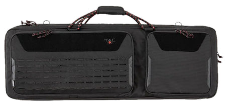 Tac Six 10838 Unit 38" 2-Gun Tactical Case Black 600D Polyester