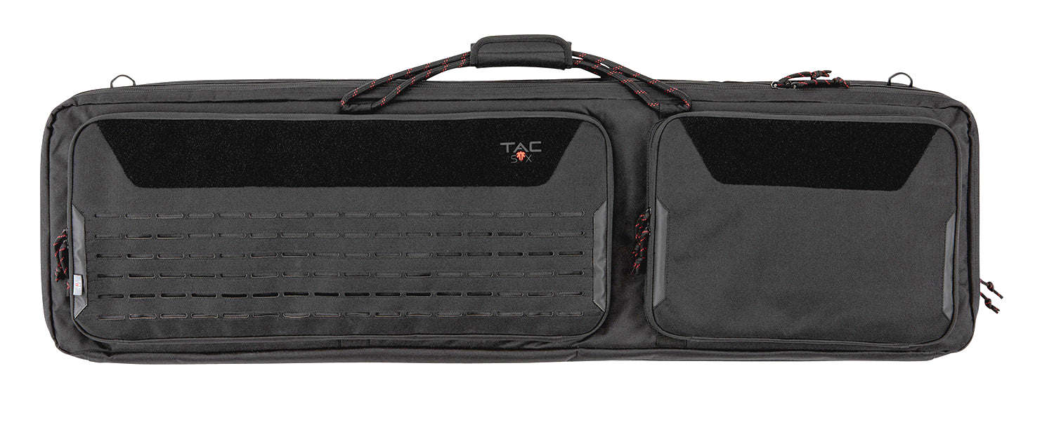 Tac Six 10832 Unit 46" 2-Gun Tactical Case Black 600D Polyester