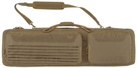 Tac Six 10833 Unit 46" 2-Gun Tactical Case Coyote 600D Polyester