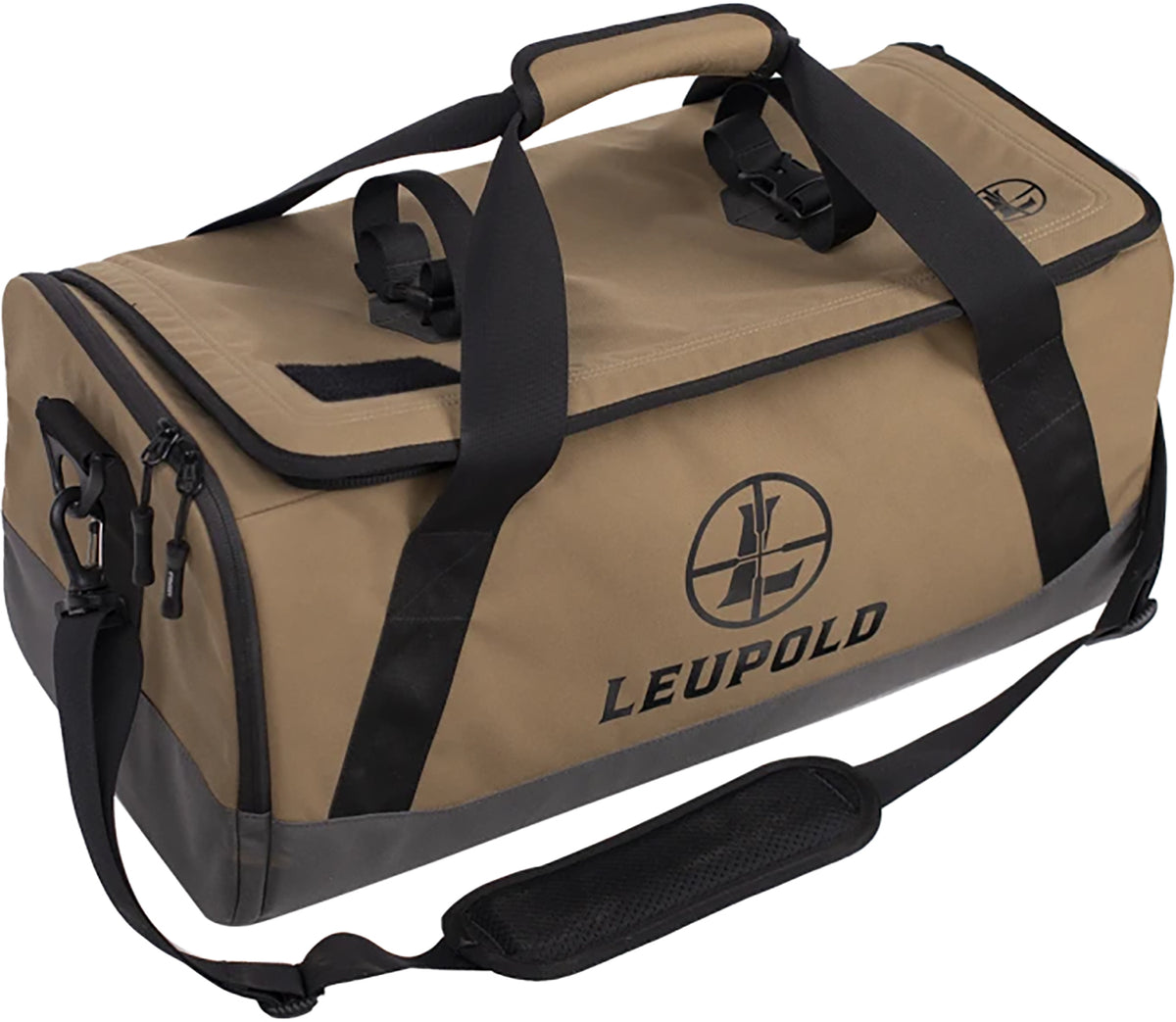 Leupold 182402 Optics Go Gear Duffle Bag Tan/Black Nylon 21"