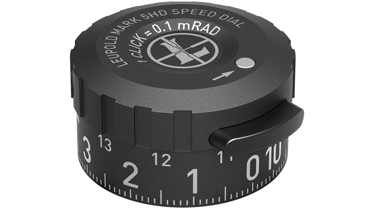 Leupold 182645 Mark 5HD Competition Speed Dial Matte Black Elevation Turret