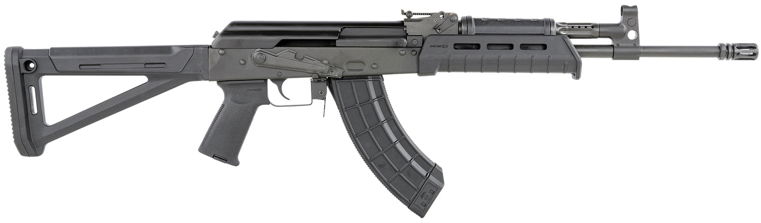 Century Arms RI4377N VSKA Tactical 7.62x39mm 30+1 16.50" Barrel w/Flash Hider, Black Hard Coat Anodized Aluminum Receiver, Black Magpul MOE AK Stock/Pistol Grip, Magpul MOE Handguard