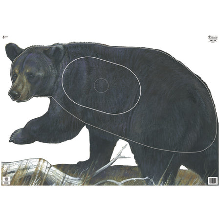 Maple Leaf NFAA Animal Target Face Group 1 Bear 20x40in.