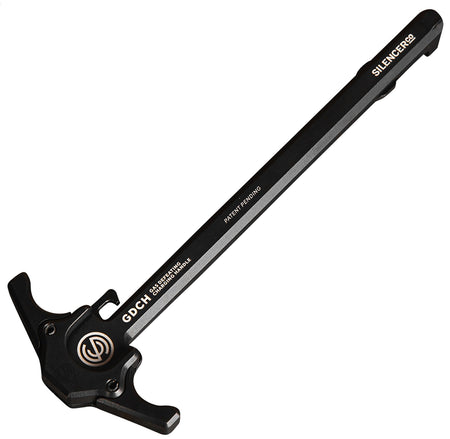 SilencerCo AC5062 Gas Defeating Charging Handle Black Anodized 7075-T6 Aluminum Ambidextrous AR-15