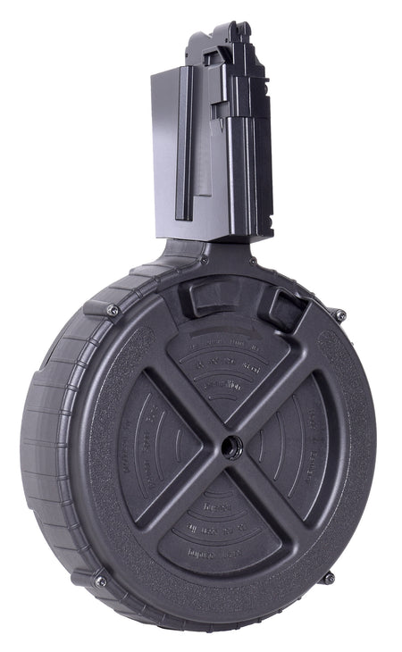 Mauser Rimfire 4150104 M-15 110-Round .22 LR Drum Magazine Black Polymer