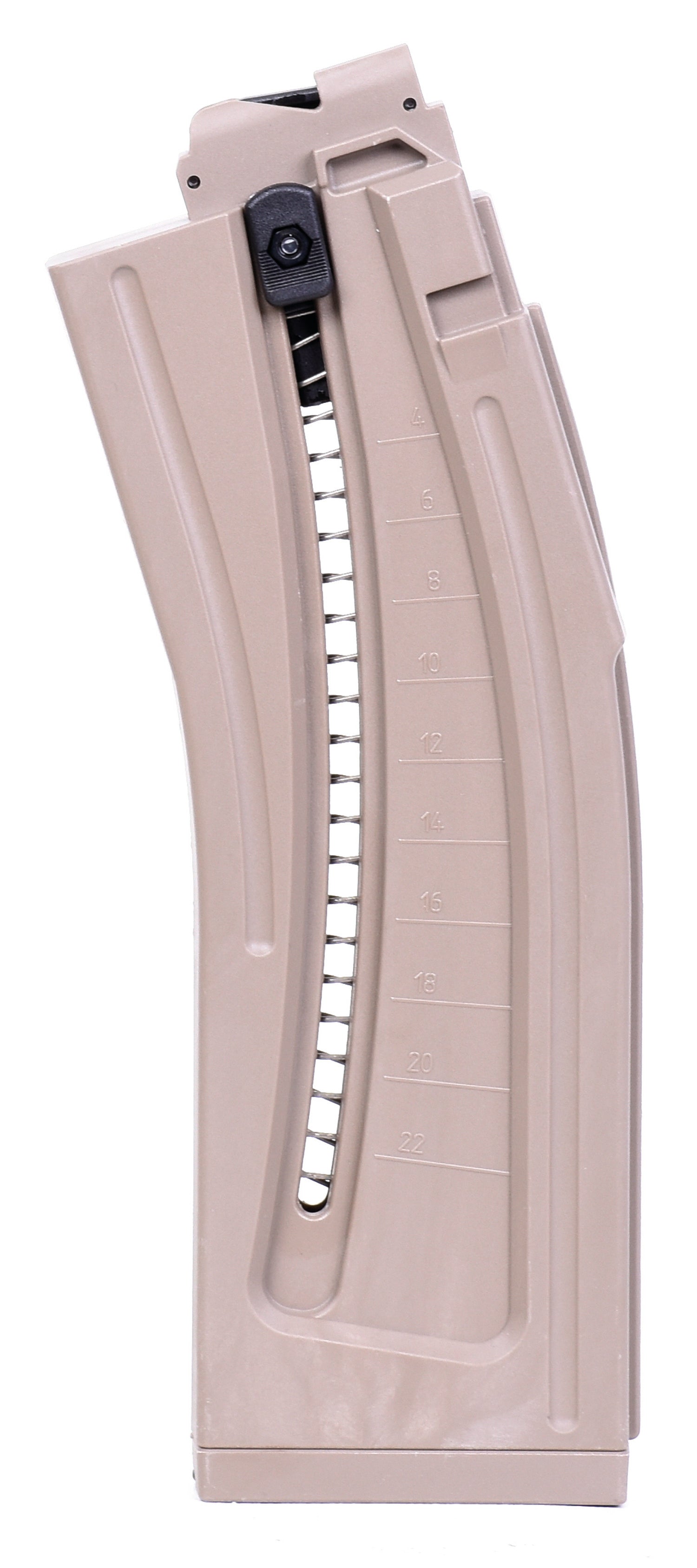Mauser Rimfire 4150020 M-15 22-Round .22 LR Tan Polymer Rifle Magazine